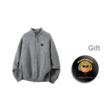 Фотиния Серый [В комплекте с съемным стальным значком бренда]