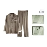 Ручная работа, каменный, серый, мужской, коробка