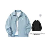 Light Blue (В комплекте с круглым вырезом свитшот)