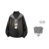 Серый (Бесплатная шаль включена)