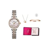 Розовый, белый, циферблат, красный, трехкомпонентный комплект