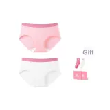 2 пачки - розовый + белый (в комплекте с 2 парой носков)