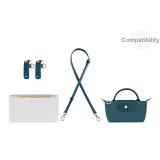 [Павлин Синий] Плечевой ремень через плечо + Отделение для мобильного телефона - Стиль позиционирования, отделка из бумаги DuPont, подкладка