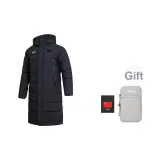 Чёрный подарочный набор сумка (белый)