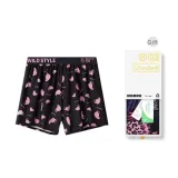 [Подарочная коробка Набор] Черный, розовый, леопардовый принт B