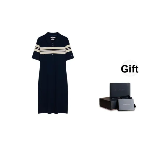 Tommy Hilfiger Женские Платья с Коротким Рукавом