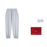 Светло-серая двойная праздничная коробка (Рождество и Новый год)