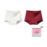 Белый + Анкора Красный [Кожа]