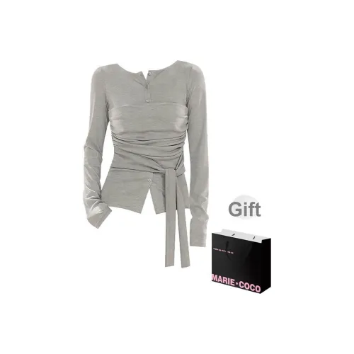 MARIE·COCO Кружево Вверх Топ Женские Трикотаж