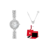 Коробка "Восторг" + Мать-перламутровая диск с серебряным ремешком