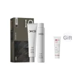 Лён Коричневый-Лава Фундуковый-Короткие Волосы Пачка (Включает 100г Маска для Восстановления Волос)