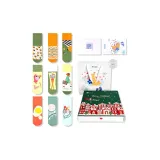 【Мята Девушка】 9 пар Женская модель