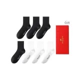 [7 шт в комплекте с коробкой] Черный *4 Белый *3