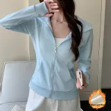 Синий, флисовая подкладка