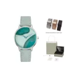 Королевский синий стальной браслет набор