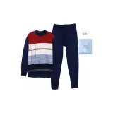 8918 Темно-синий Средний воротник