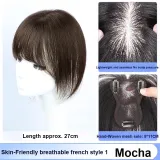 Французский стиль, полностью ручная вязка, модель - 27 см, цвет мокко