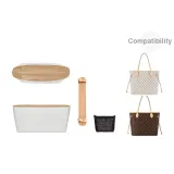 [Белый двухкомпонентный комплект] Растительное дубленое кожа, плечевая подушка + подкладка из бумаги DuPont с молнией