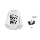 White Gray (В комплекте с случайным брендом ожерелье + случайная брендовая сумка через плечо)