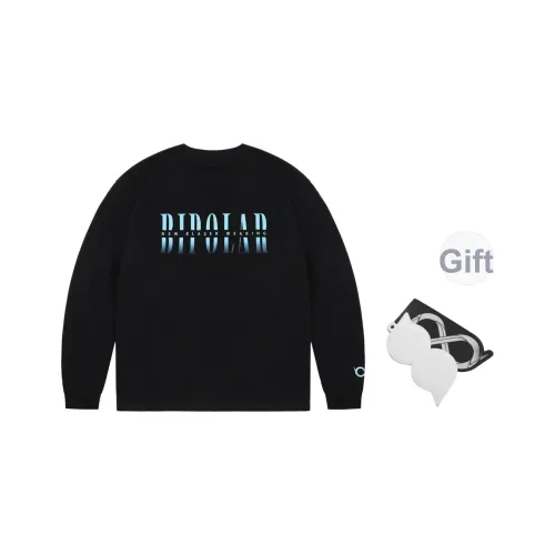 BIPOLAR T-Shirt Унисекс Белый Черный Темно-Кофейный Желтый Темно-Синий