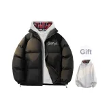 Black (В комплекте с клетчатым внутренним слоем свитшот)