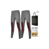 2 пачки (Dark Photinia Gray + Dark Photinia Gray) Чистый хлопок, дружественный к коже / с флисовой подкладкой, накладки на щиколотку / антибактериальный, комфортный