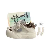 Синий Коричневый + Обувная коробка