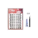 [8 Большой Rows] Китайский стиль Маленькая Лиса Девушка [Клей + Профессиональные изогнутые пинцет]