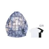 Синий (в комплекте с рубашкой с короткими рукавами)