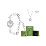 Перламутровая раковина Белый (Ожерелье с искрящейся звездой)