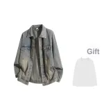 Желтый грязь [В комплекте с 100% хлопком, бренд, длинный рукав, белая футболка]