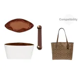 [Dark Brown Two-Piece Set] Плечевой ремень + стиль без подкладки (без многослойности)