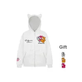 Бело-серый с флисовой подкладкой