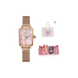 1036-Девчачий Розовый [Сетчатая Сумка] Розовый Рафия Подарочная Коробка