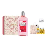 250 мл гель для душа с 145 мл маслом для ванны включено