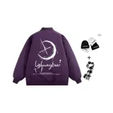 Фиолетовый (в комплекте с шапкой и шарфом)