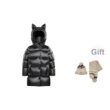 Black (В комплекте с шапкой и шарфом)