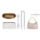 (Камея коричневая Набор из трех предметов) Бумага DuPont Подкладка + Вишневый цветок Цепь-удлинитель 15 см + Декоративная цепочка 45 см