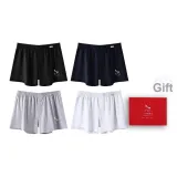 Чёрный + Королевский синий + Светло-пшеничный серый + Белый