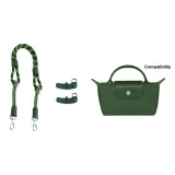 Лесной зеленый нейлоновый ремень с плечевым ремнем и пряжкой без отверстий для пинцета