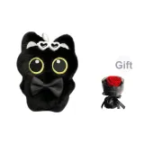 Бант, солнцезащитные очки, черный кот, бесплатно, консервированный, цветочный дизайн