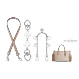 [Одно плечо] City5 Камео Коричневый Комплект Одежды + Серебряная Декоративная Цепочка с Звездой