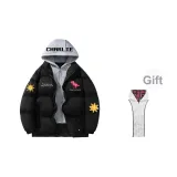 Black (Красный динозавр) (с красной клеткой капюшон)