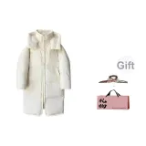 Экрю + С подарками Заколка-краб + Эксклюзивная сумка для покупок