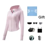 Light Purple (Светло-фиолетовый Одежда с защитой от солнца + Серые рукава + Маска для лица + Шляпа с защитой от солнца + Носки + Солнцезащитные очки + Чехол для очков + Топ с бретелями)