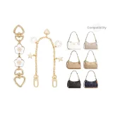 [Gold] Вишневый цветок Удлинитель Цепь + Любовь Звезда Декоративная Цепь