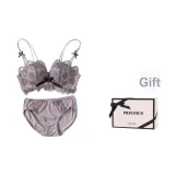 Фиолетовый комплект одежды + [коробка]