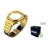 Золотой стальной браслет, набор одежды