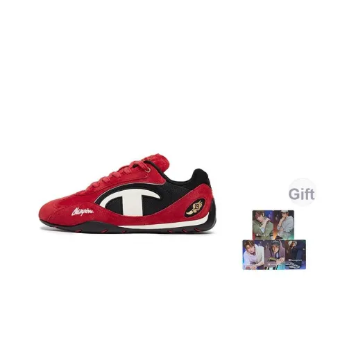 Champion Racing Support Low Top Casual Shoes Men's Aurora Red Black Чемпион Racing Support Низкий Топ Повседневная Обувь Мужская Aurora Red Черный
