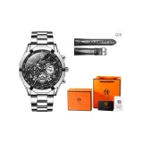 Серебристый Черный [Включает ремень и коробку]